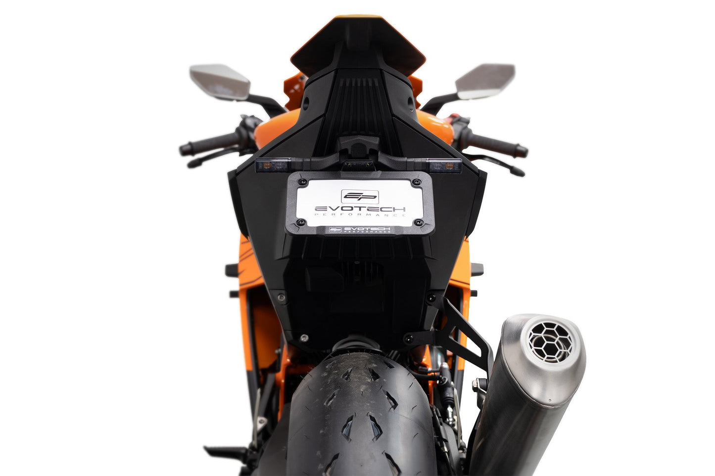 Verstelbare kentekenplaathouder Evotech - KTM 990 RC R (2026+)