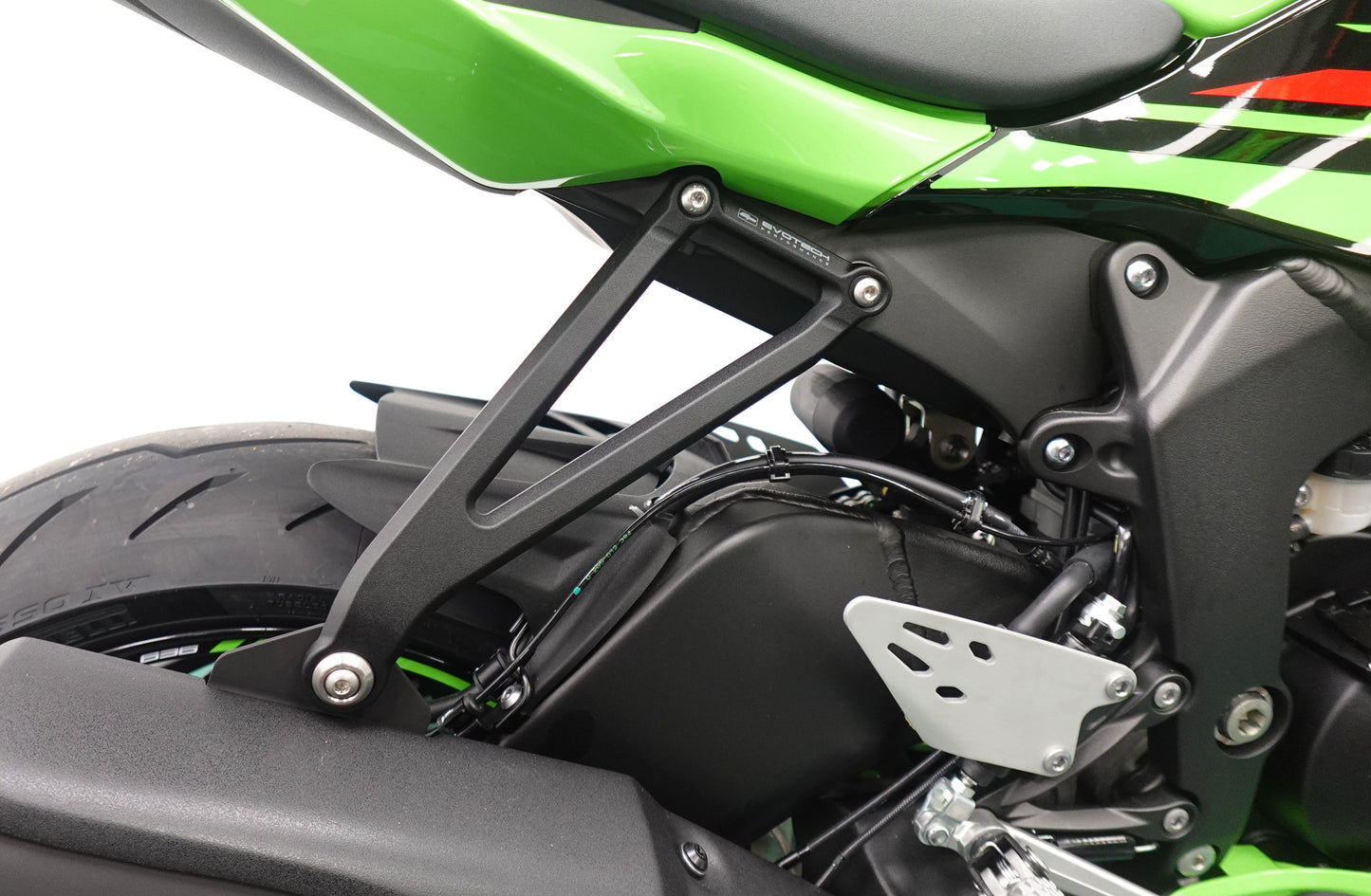 Evotech Uitlaatsteun & Duosteun Vervanger Kit - Kawasaki Ninja ZX-4RR 40th Anniversary Edition (2024+)