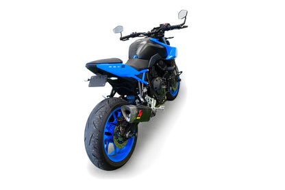 Verstelbare kentekenplaathouder incl. knipperlichten Evotech - Suzuki GSX-8S (2023+)