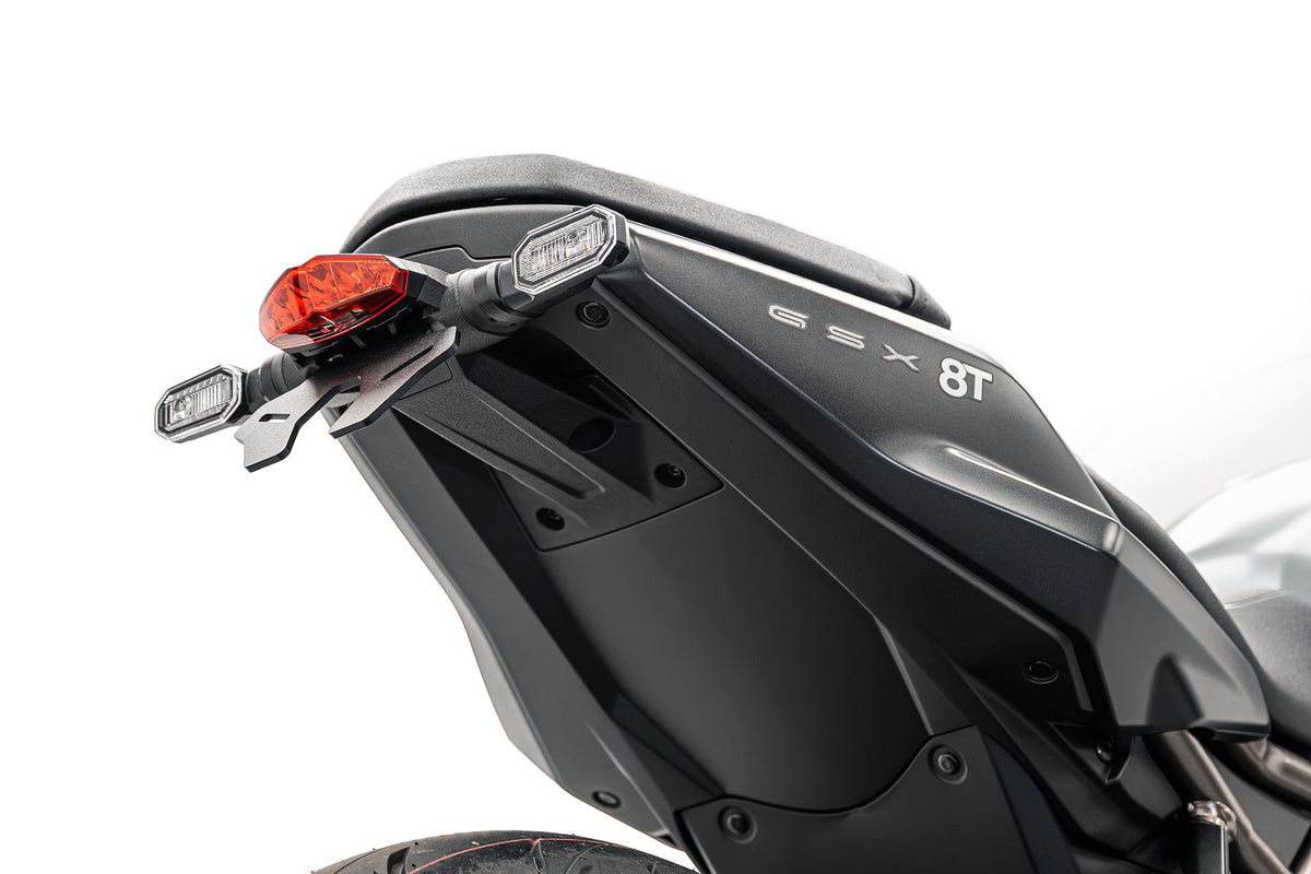 Kentekenplaathouder (Rood Achterlicht) Evotech - Suzuki GSX8-TT (2025+)