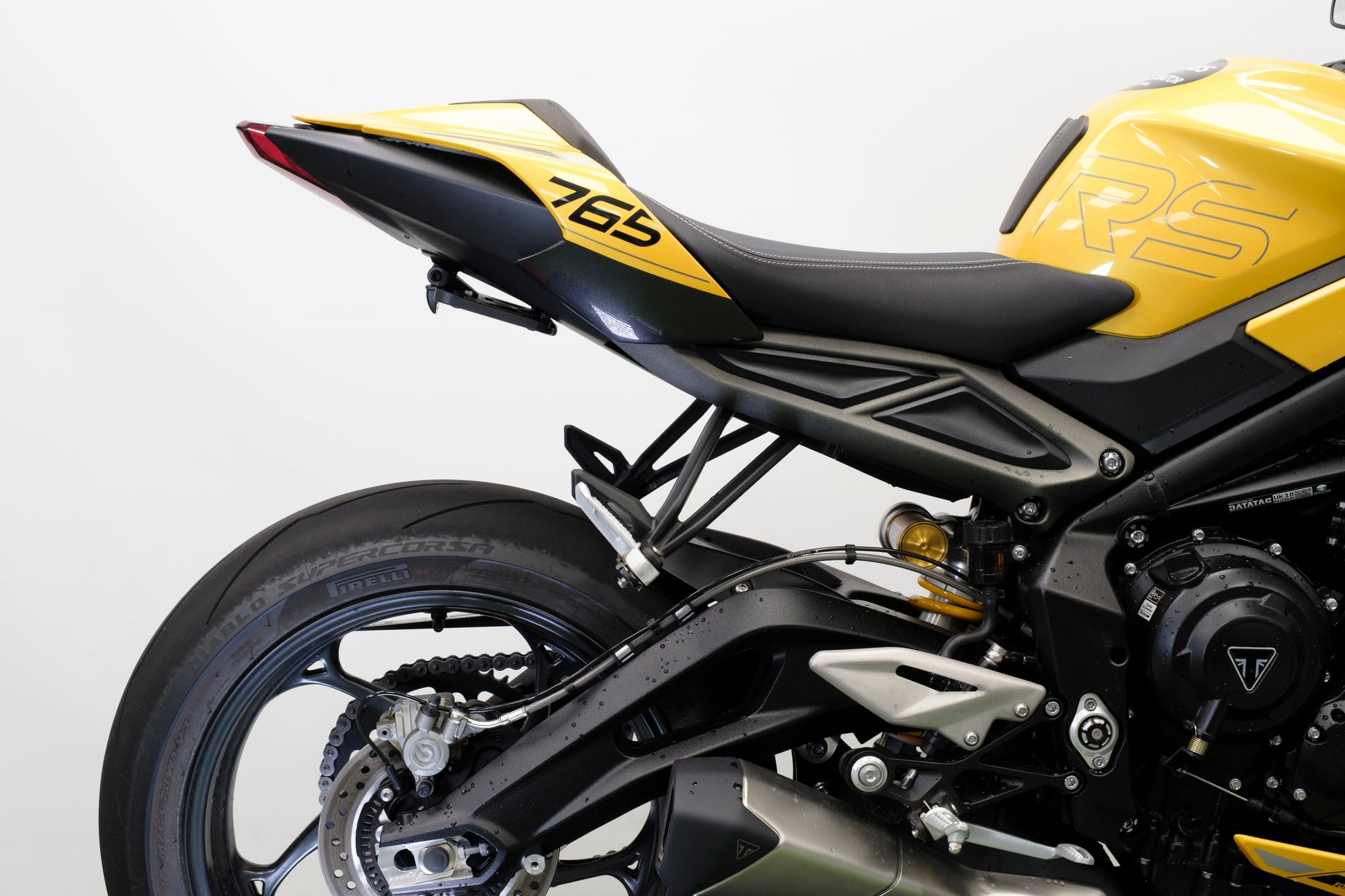 Kentekenplaathouder Evotech Dynamic Triumph Street Triple S (2017 - 2019)