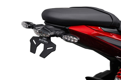 Kentekenplaathouder (Helder achterlicht) Evotech - Triumph Trident 800 (2026+)