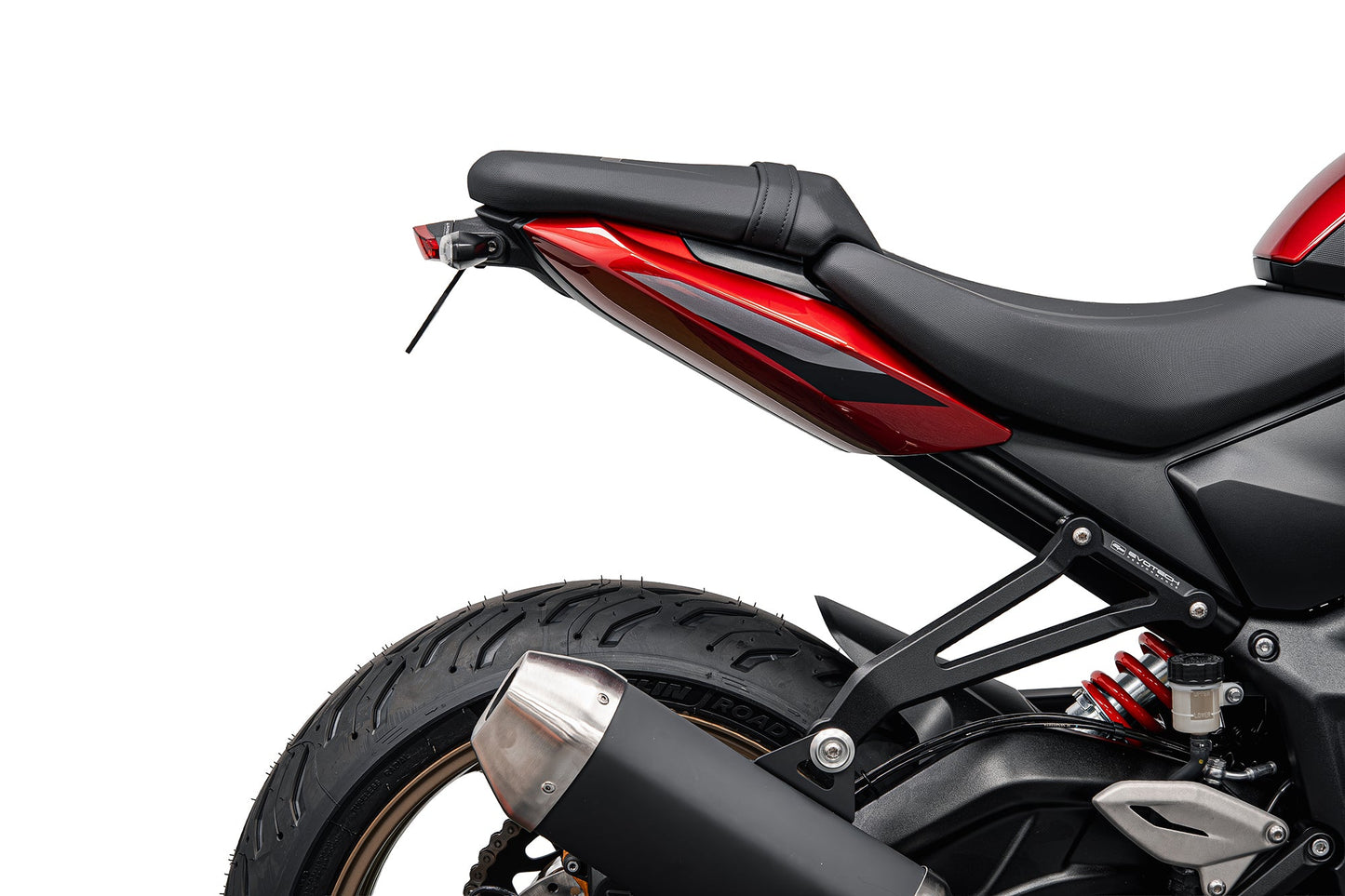 Kentekenplaathouder (Rood Achterlicht) Evotech - Triumph Trident 800 (2026+)