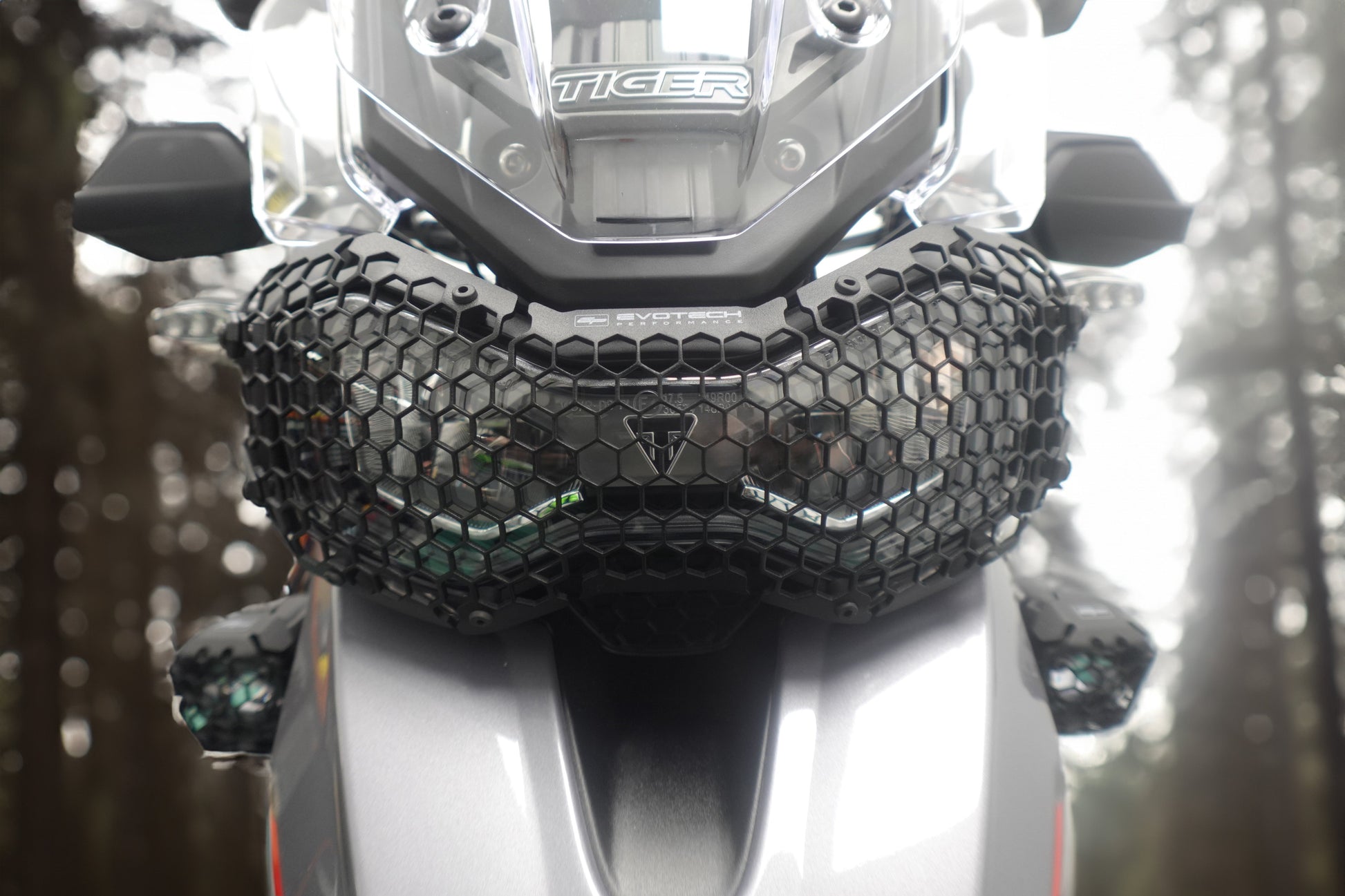 Koplamp beschermer Evotech - Triumph Tiger 900 Rally Aragon Edition (2023)