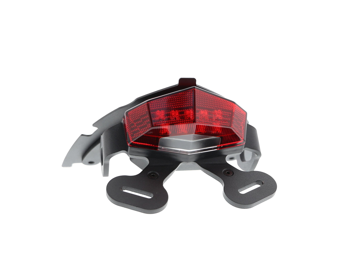 Evotech Suzuki Gladius 650 Kentekenplaathouder 2009 - 2016 (Red Rear Light)