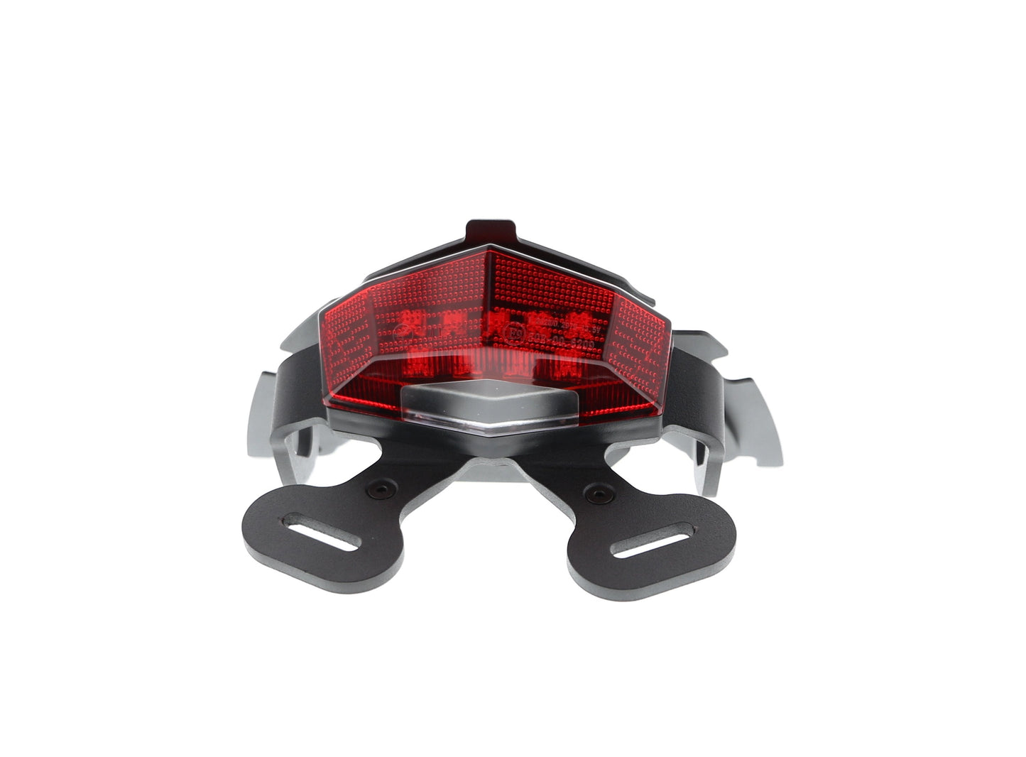 Evotech Suzuki Gladius 650 Kentekenplaathouder 2009 - 2016 (Red Rear Light)