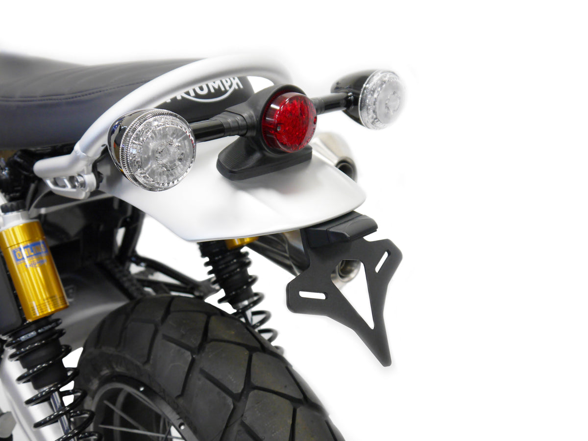 Evotech Triumph Scrambler 1200 XE Kentekenplaathouder (2019-2023) (A9700145 / A9701331 Version)