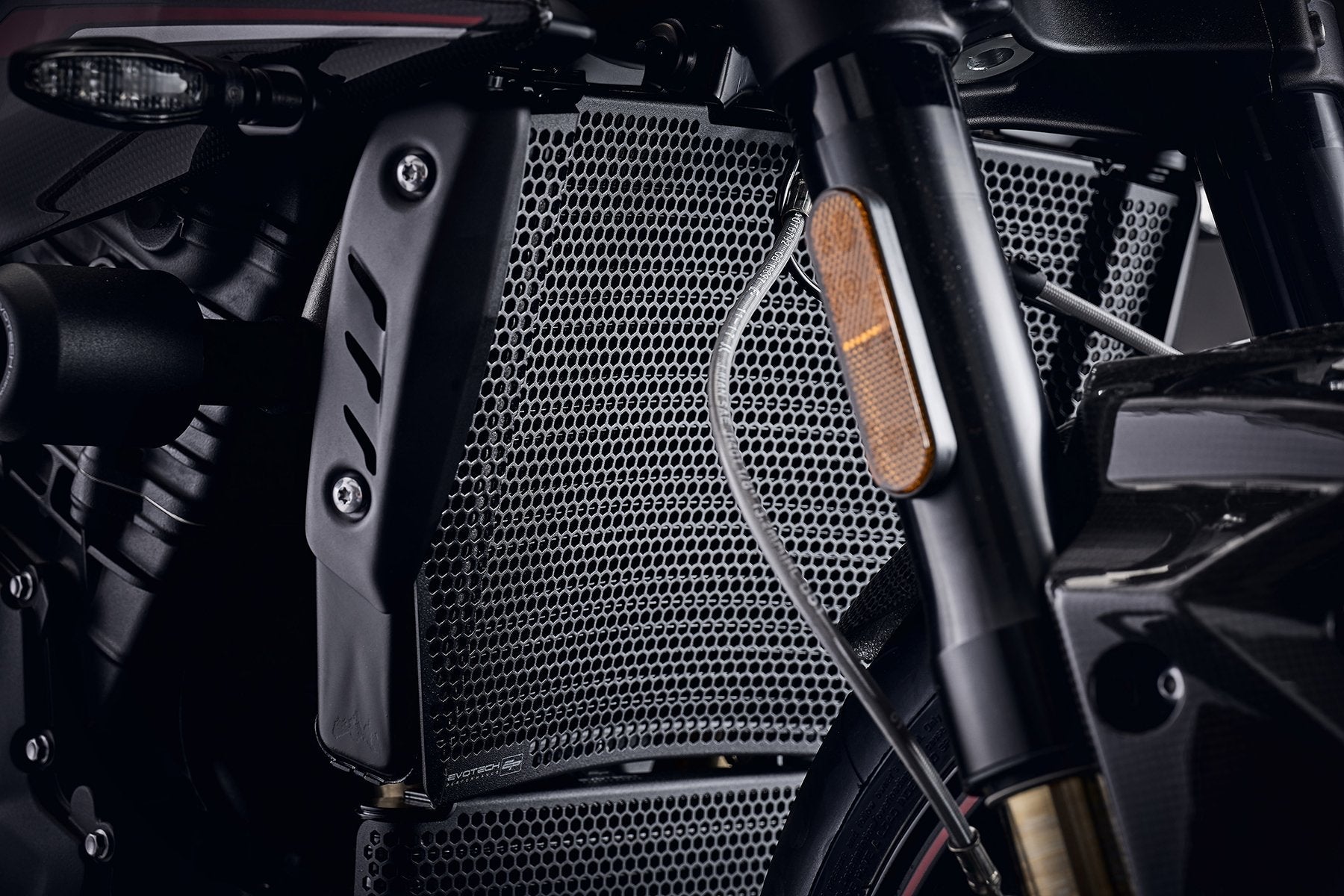 Evotech Radiatorcover & Oliekoeler Beschermer Set - Triumph Speed Triple S (2018 - 2020)