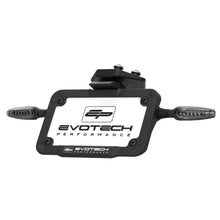 Verstelbare kentekenplaathouder incl. knipperlichten Evotech - Triumph Street Triple RX (2015 - 2016)