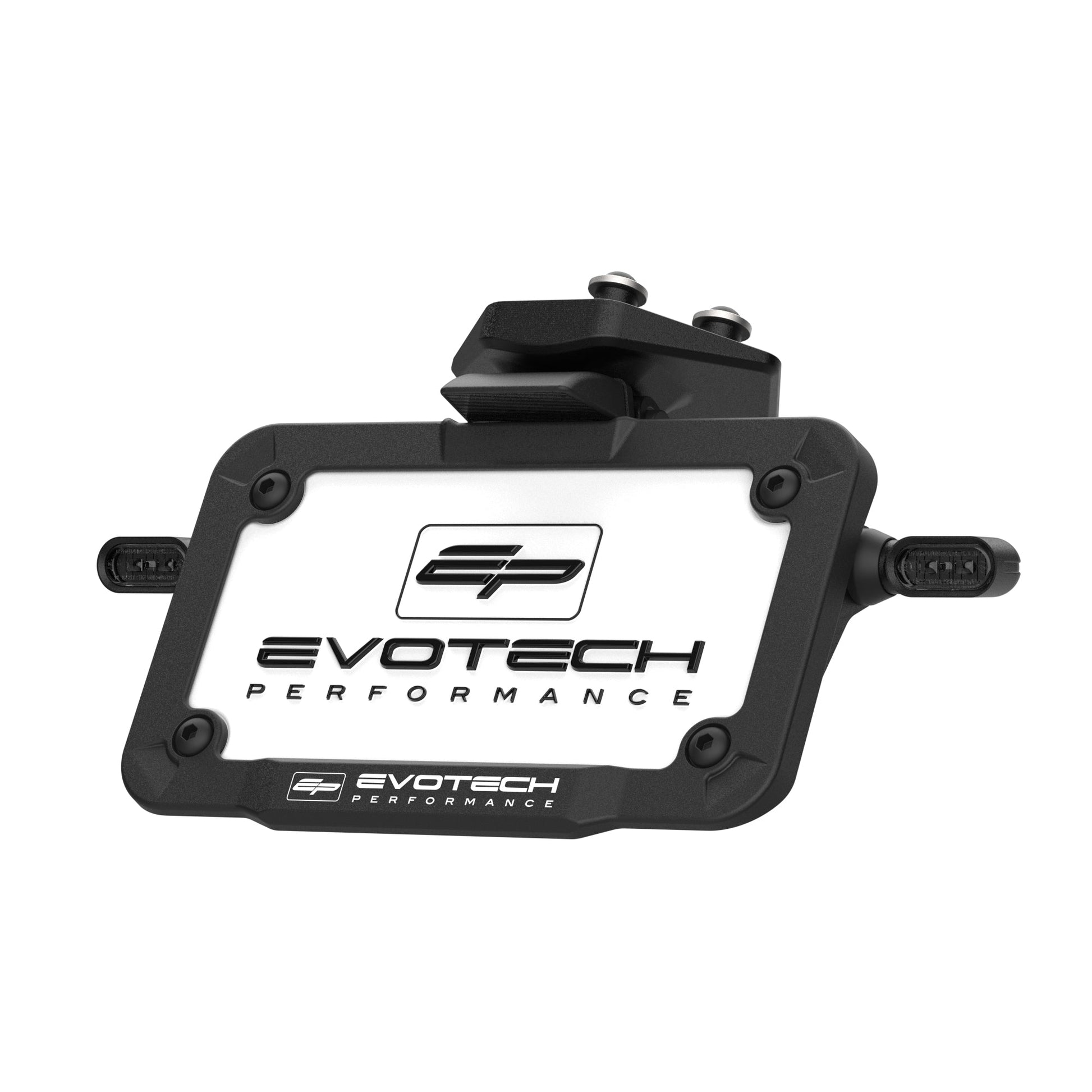 Verstelbare kentekenplaathouder incl. V1 knipperlichten Evotech - Triumph Daytona 675R (2013 - 2017)