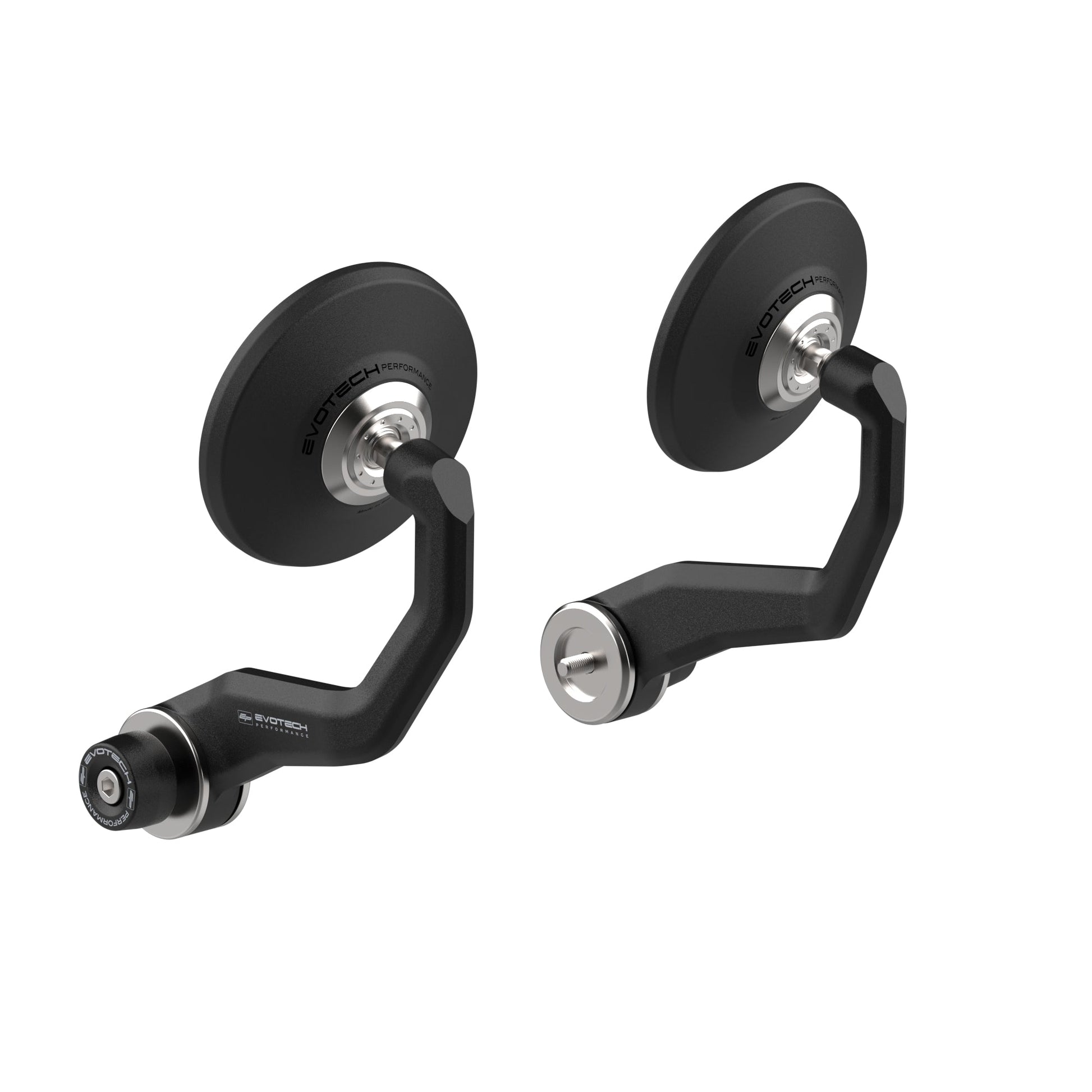 Bar-End Spiegels (Retro) Evotech Handguard - Triumph Tiger 900 GT Pro (2020 - 2023)