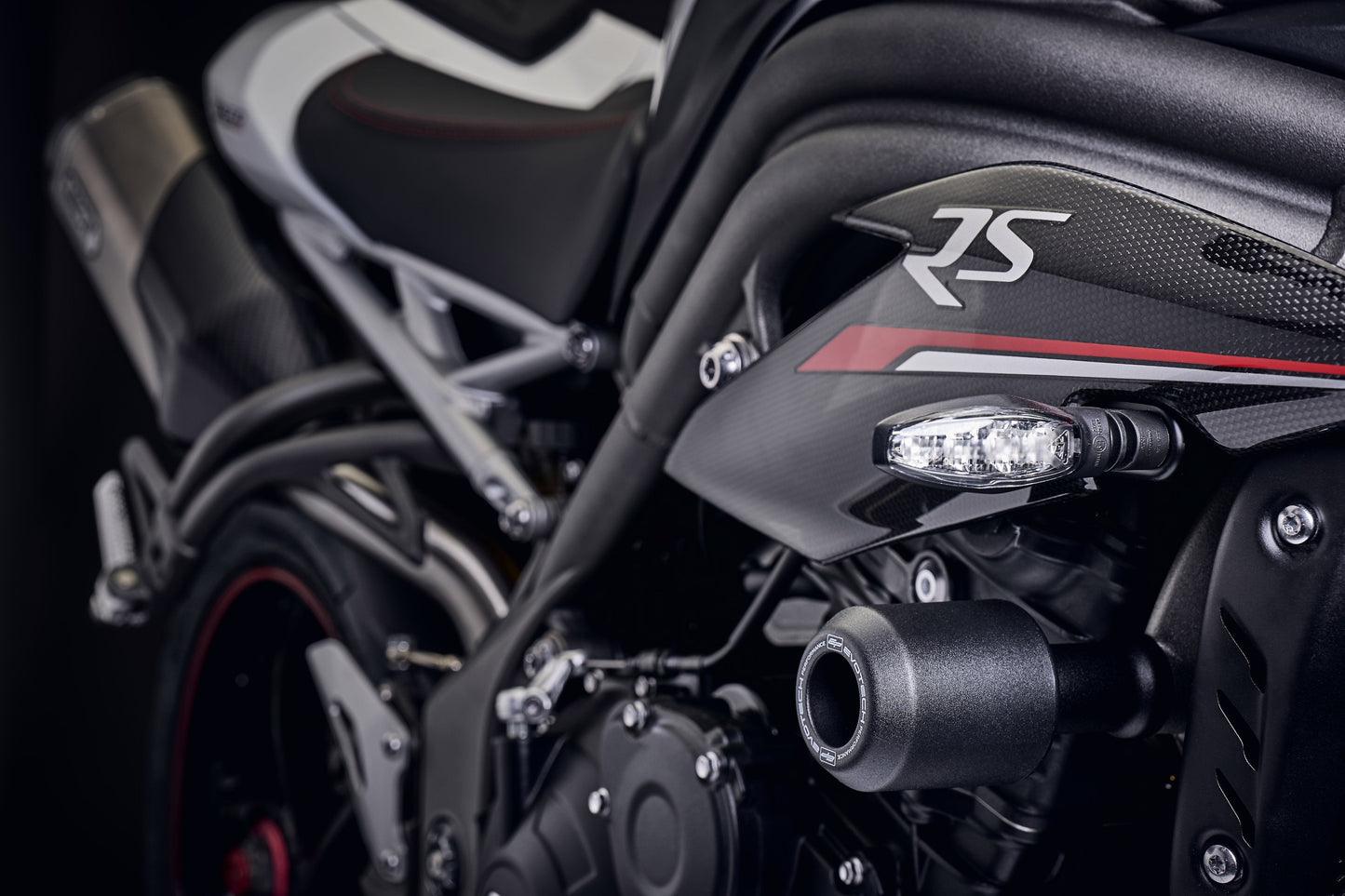 Evotech Triumph Speed Triple RS Frame Valblokken set (2018 - 2020)