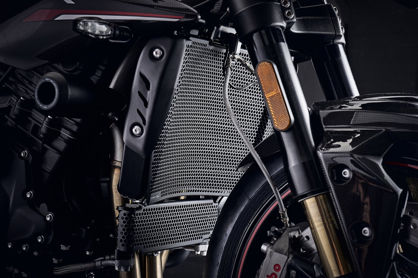 Evotech Radiatorcover & Oliekoeler Beschermer Set - Triumph Speed Triple S (2018 - 2020)