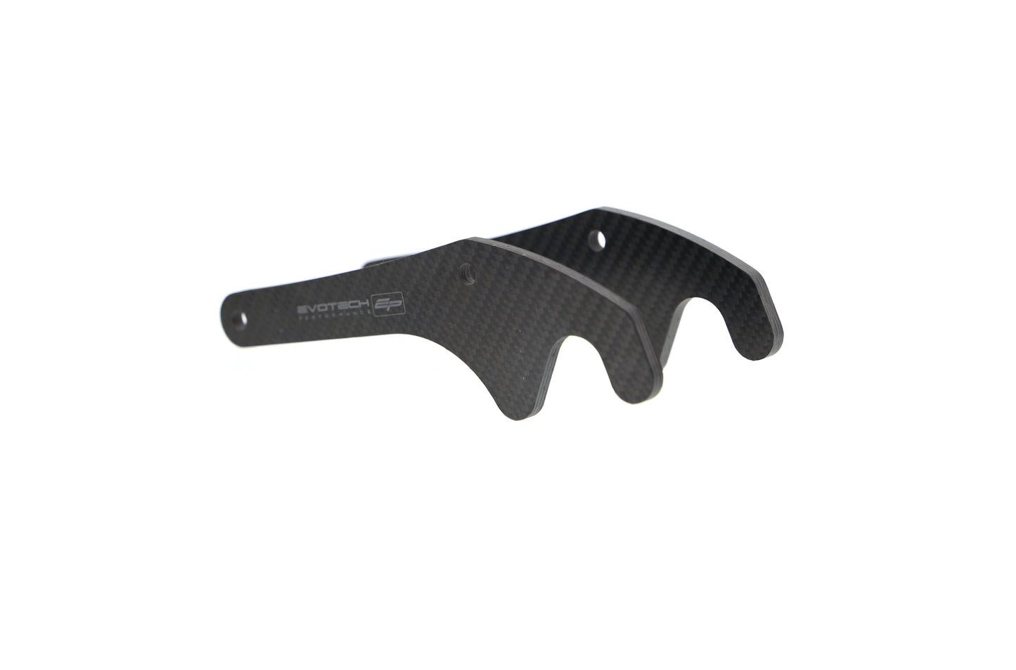 Evotech Carbon Fibre Paddock Stand Plates - Yamaha YZF-R6 (2017+)