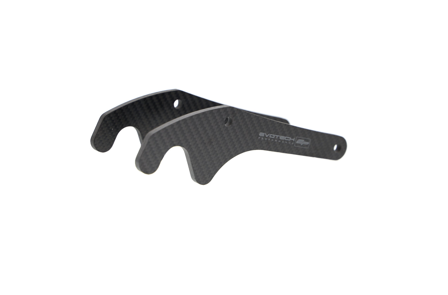 Evotech Carbon Fibre Paddock Stand Plates - Yamaha YZF-R7 (2022-2025)