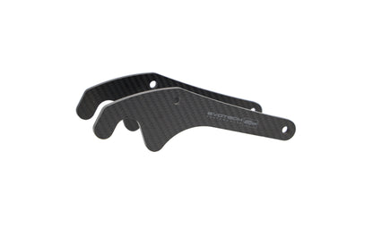 Evotech Carbon Fibre Paddock Stand Plates - Yamaha YZF-R1M (2015-2019)