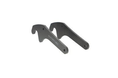 Evotech Carbon Fibre Paddock Stand Plates - Yamaha FZ-10 (2017-2021)