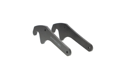 Evotech Carbon Fibre Paddock Stand Plates - Yamaha YZF-R1M (2020+)