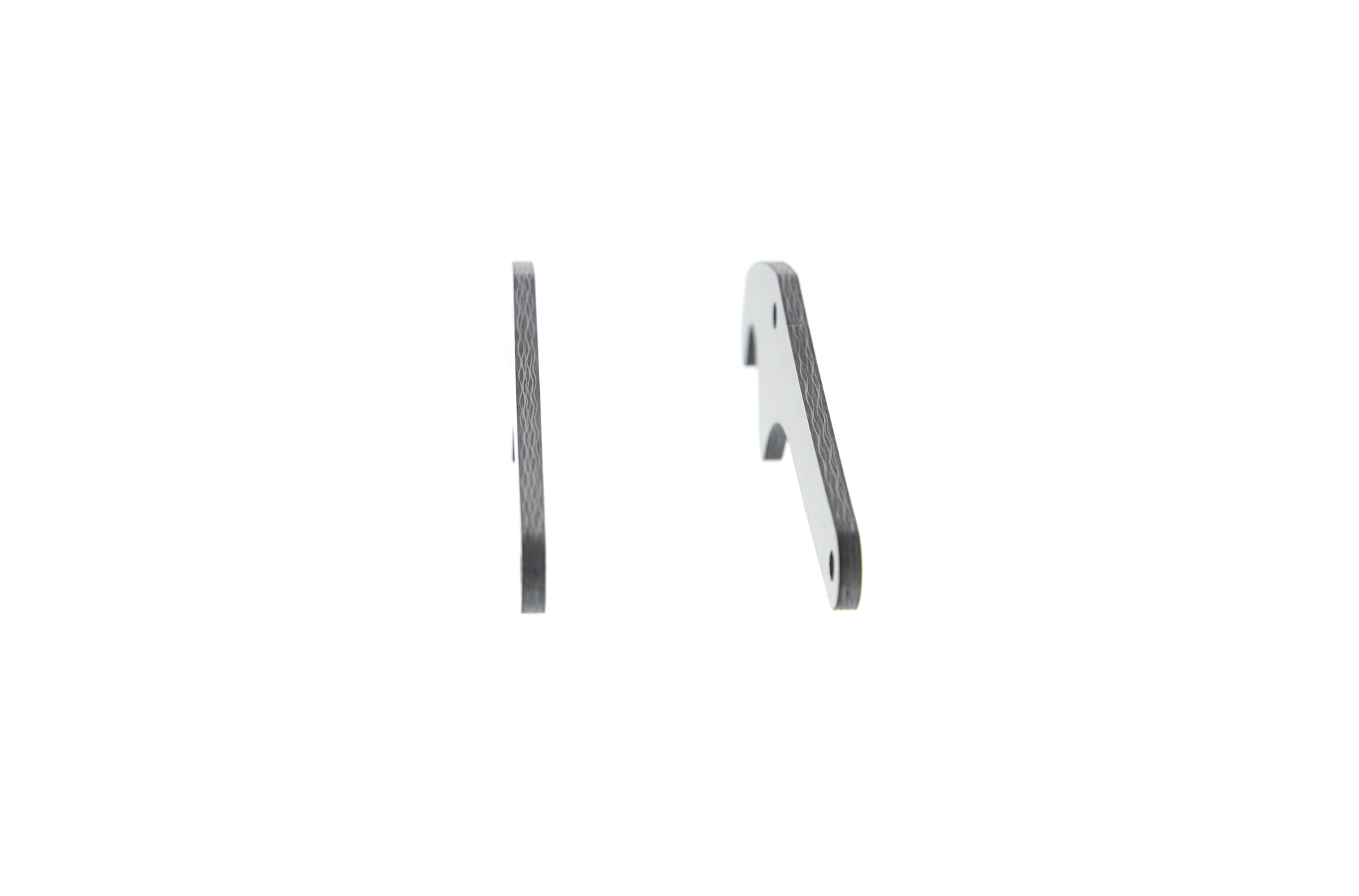Evotech Carbon Fibre Paddock Stand Plates - Yamaha YZF-R6 (2017+)