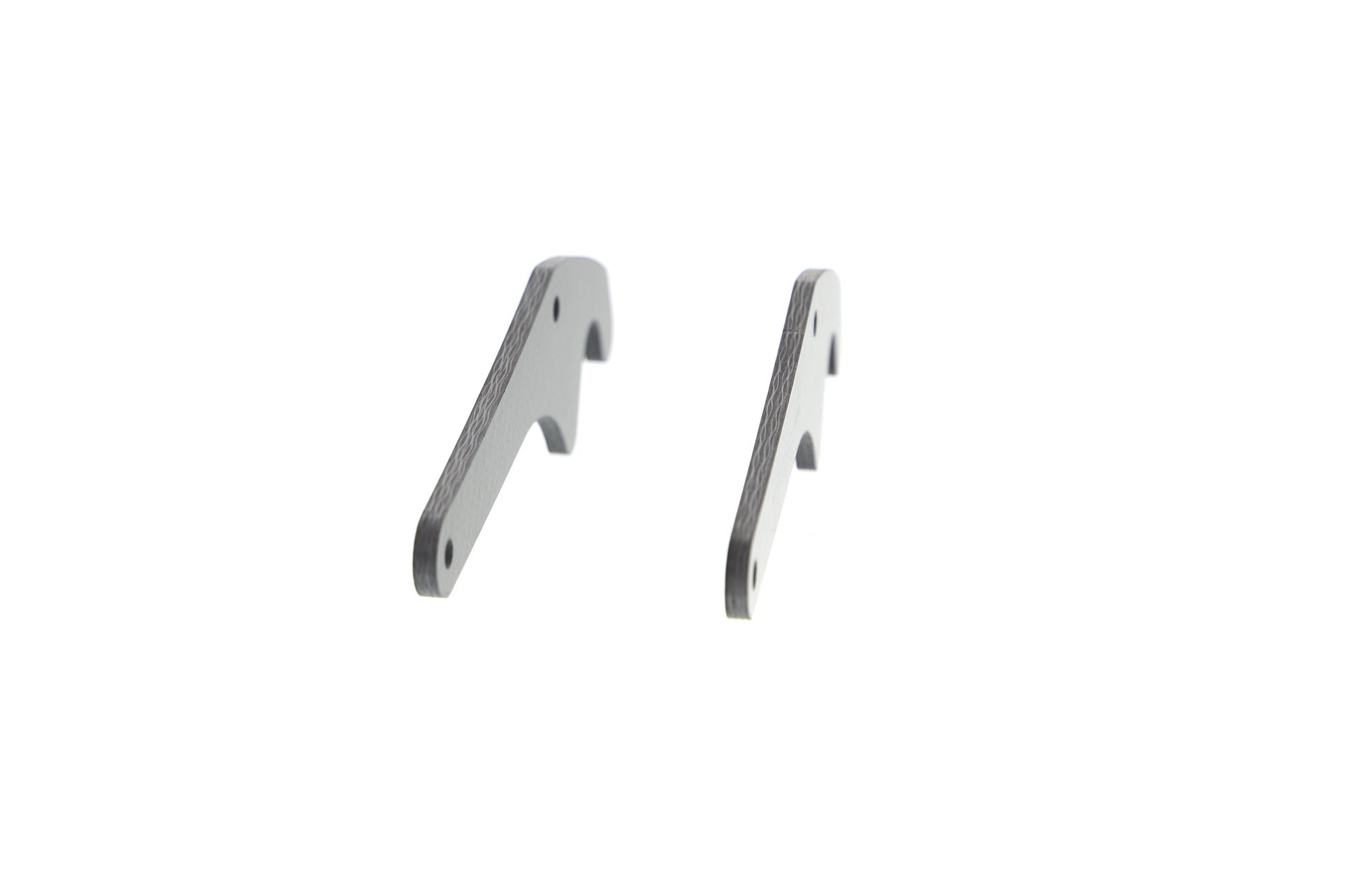 Evotech Carbon Fibre Paddock Stand Plates - Yamaha YZF-R6 (2017+)