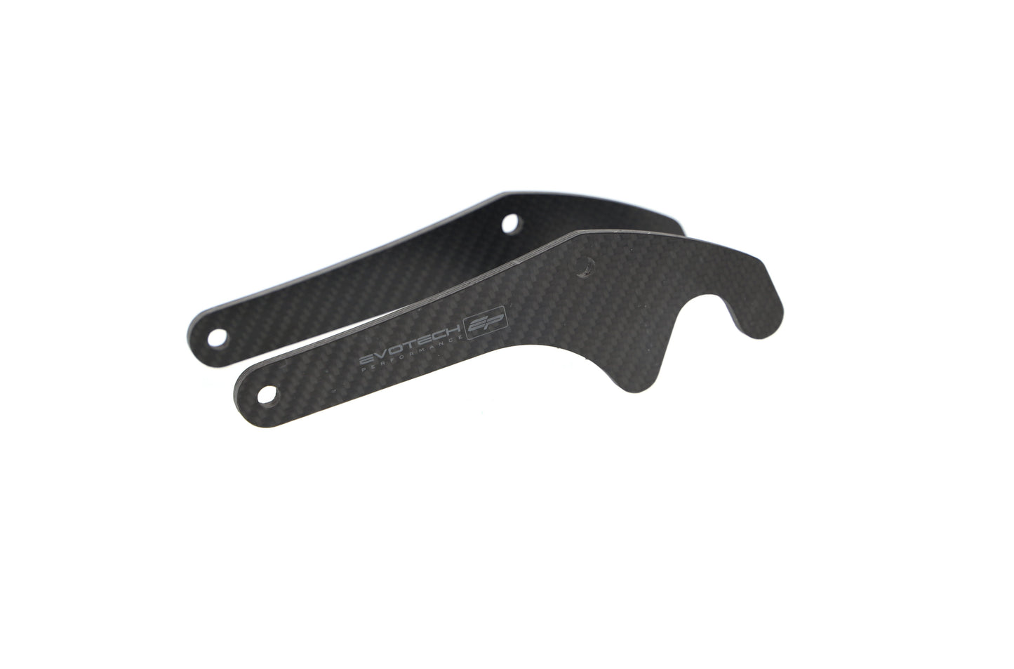 Evotech Carbon Fibre Paddock Stand Plates - Yamaha YZF-R1 (2020+)