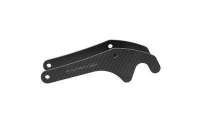 Evotech Carbon Fibre Paddock Stand Plates - Yamaha YZF-R6 (2017+)