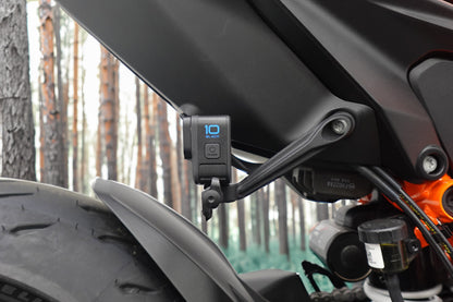 Evotech Footpeg Action Camera Montagesteun (achteruit gericht) - KTM 1390 Super Duke R Evo (2024+) (Right-hand Side)