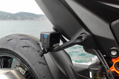 Evotech Footpeg Action Camera Montagesteun (achteruit gericht) - KTM 1290 Super Duke R Evo (2022+) (Right-hand Side)