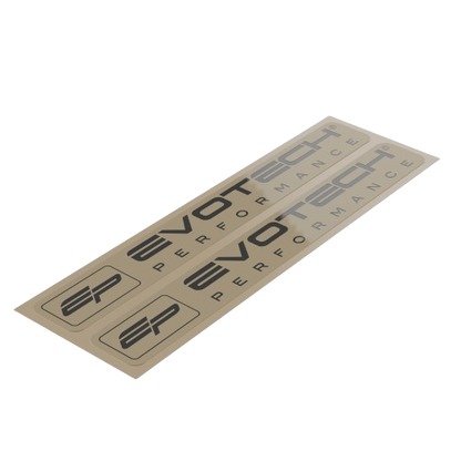 Evotech Performance Logo Sticker (Black)