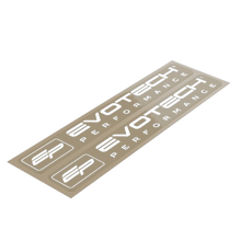 Evotech Performance Logo Sticker (White)