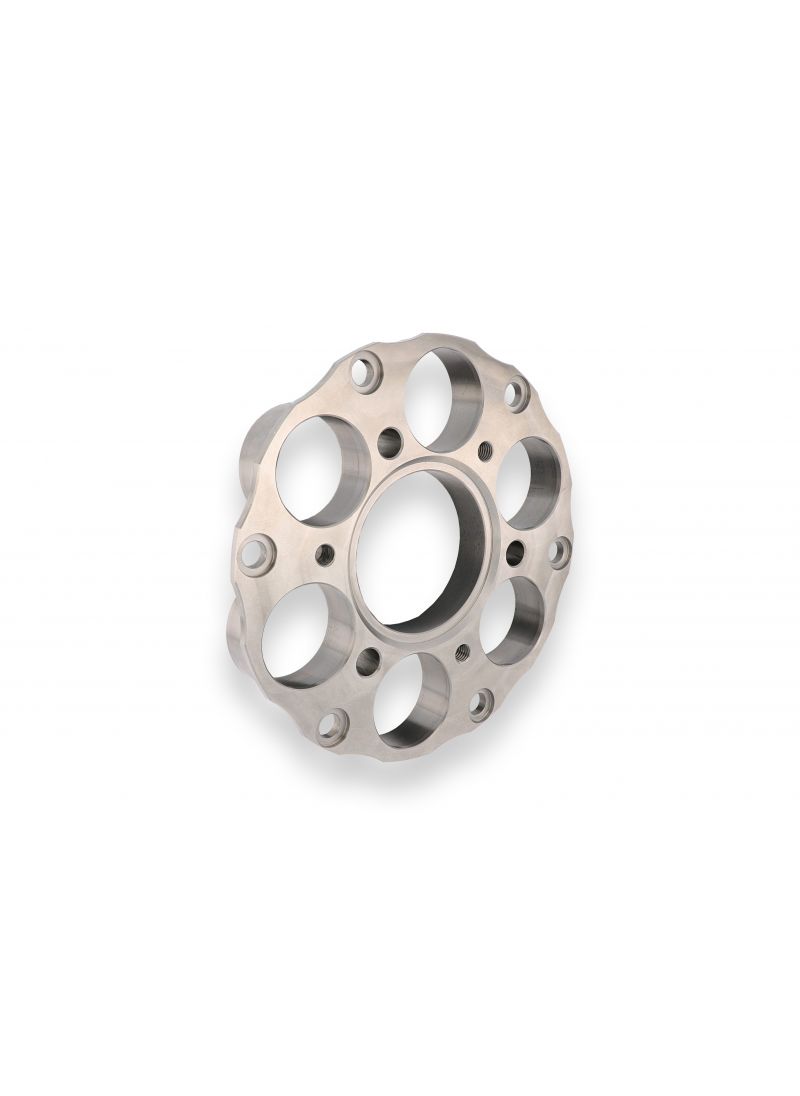 Snelwissel Achtertandwieldrager 6-bouts (grote achteras) Titanium Ducati Diavel V4 RS (2025+)