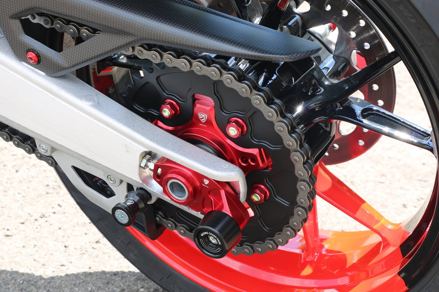 Racing Kettingspanners met valblokken Ducati Panigale V2S FB63 (2026)