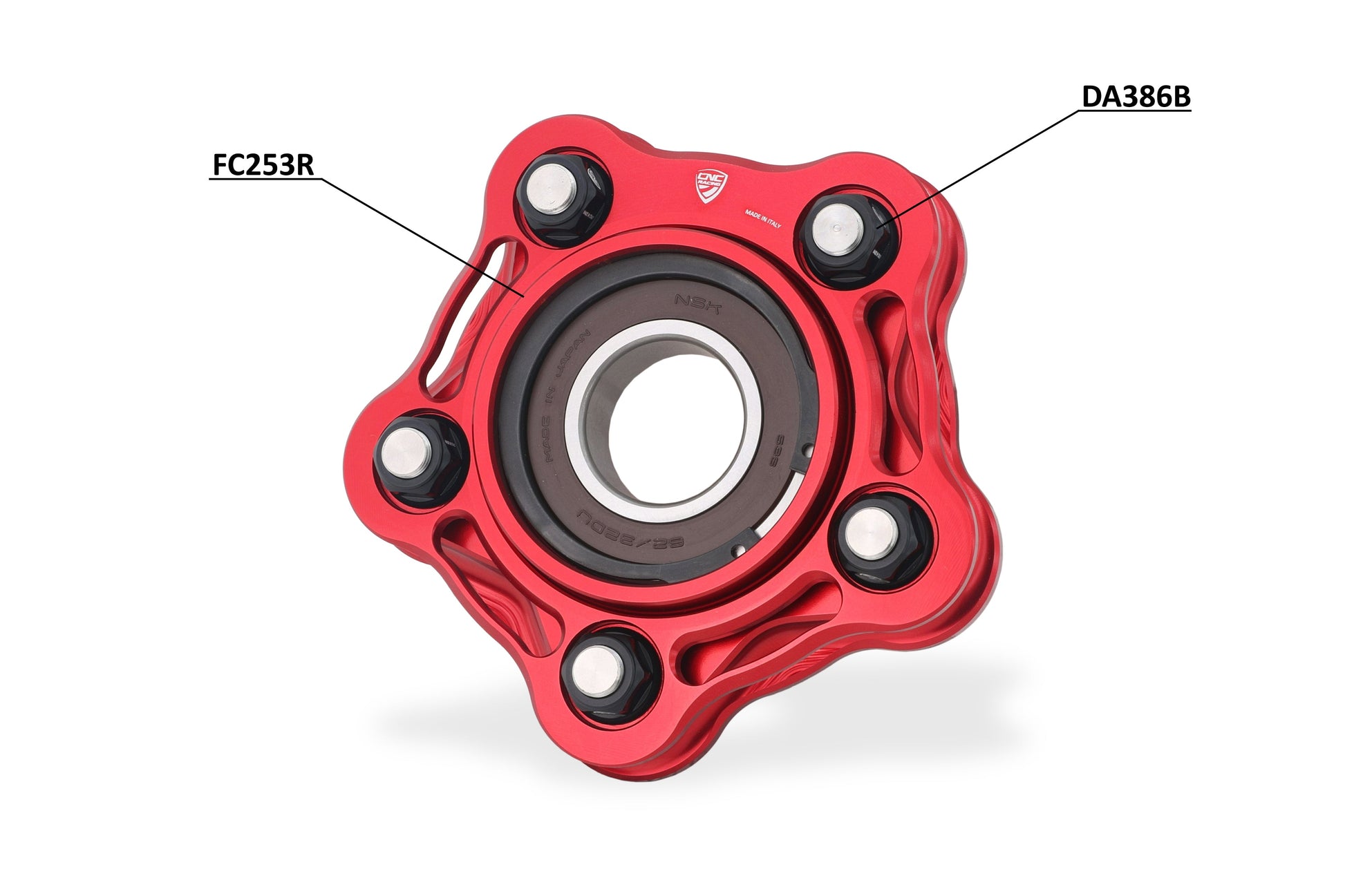 Achtertandwieldrager Ducati Panigale V4 Tricolore Italia (2025+)