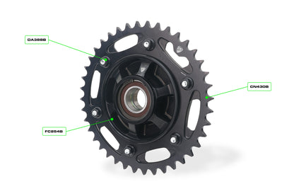 CNC Racing tandwieldrager Ducati Multistrada V2S (2025+)