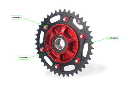 CNC Racing tandwieldrager Ducati Multistrada V2 (2025+)