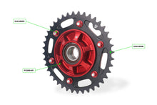Achtertandwiel 43-tands aluminium CNC Racing Ducati Streetfighter V2S (2025+)