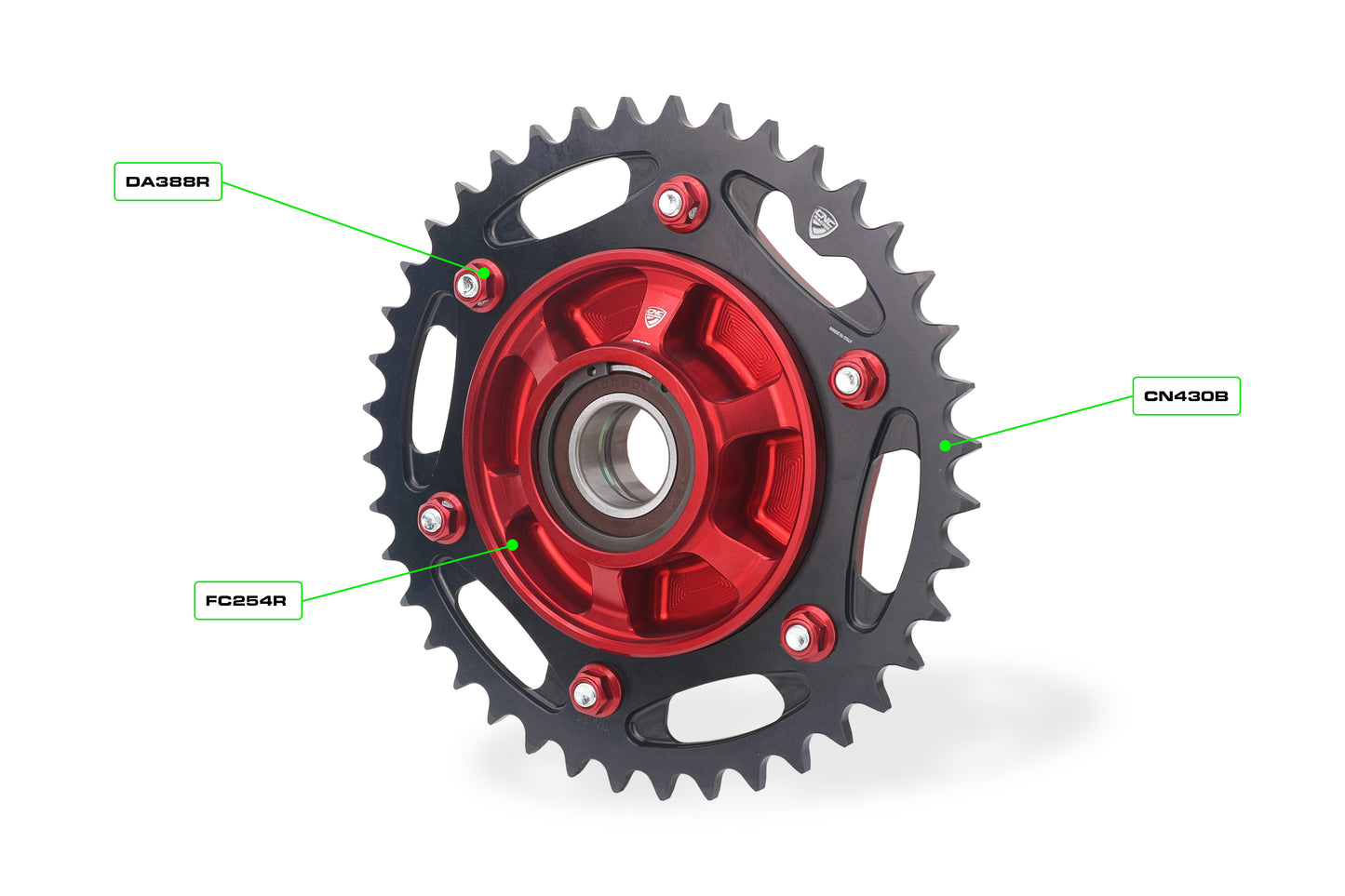 CNC Racing tandwieldrager Ducati Multistrada V2S (2025+)