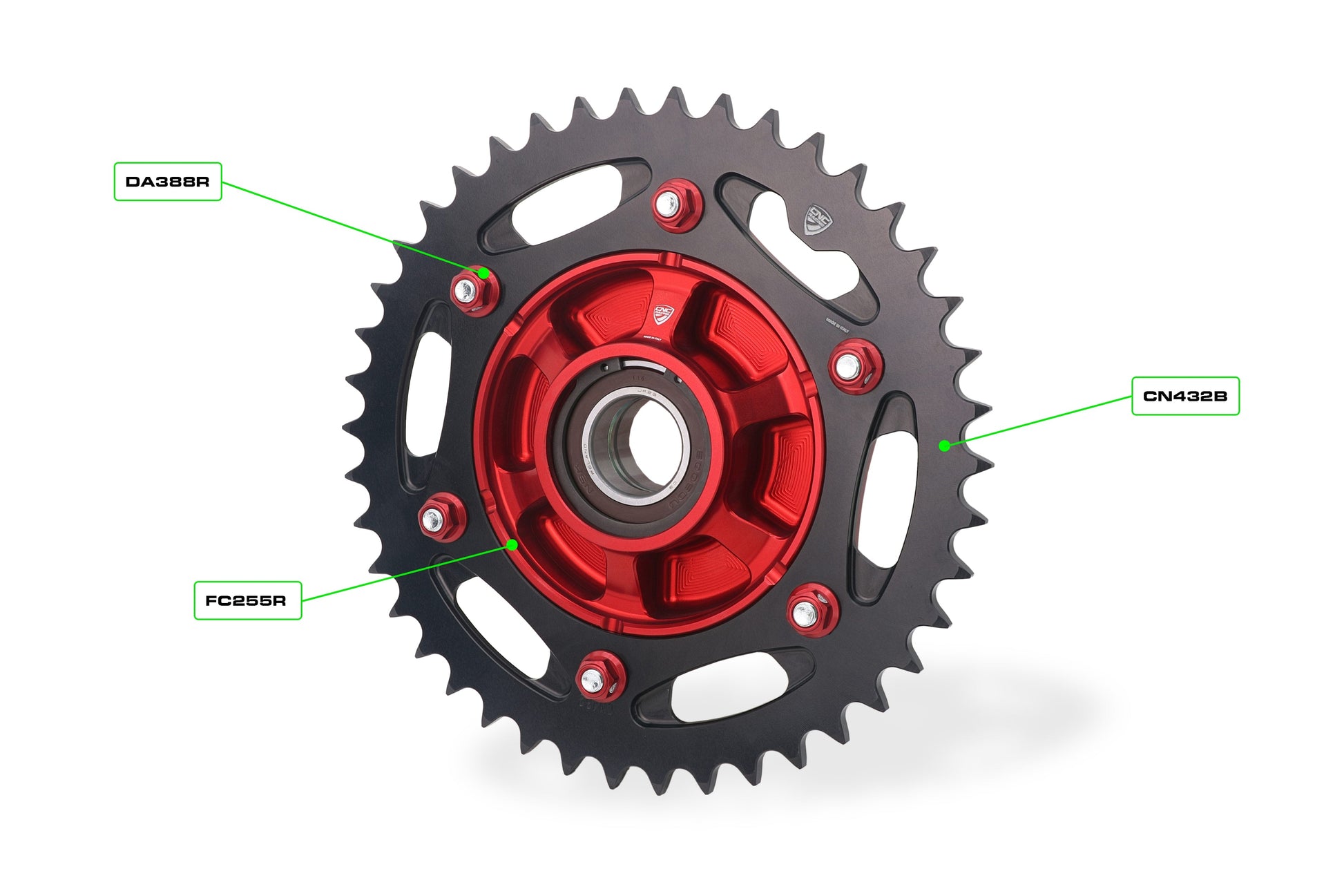 CNC Racing tandwieldrager Ducati Streetfighter V2 (2025+)