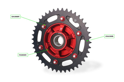 CNC Racing tandwieldrager Ducati Streetfighter V2 (2025+)