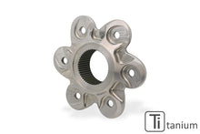 Titanium Achtertandwieldrager 6-bouts (grote achteras) Ducati 1098S (2007-2009) overzicht