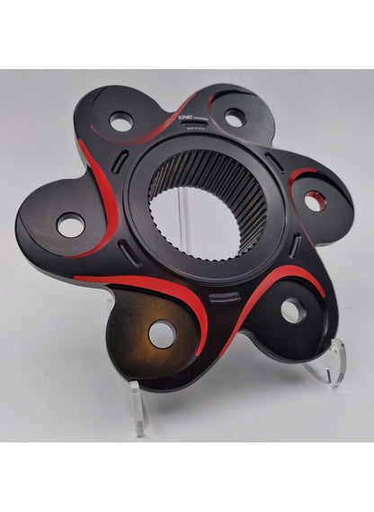 Rear sprocket flange Bicolor 6 holes Ducati Diavel V4 RS (2025+)