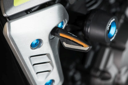 Lightech Turn Signal Set - High -Quality Homologated LED indicators - Front White Light