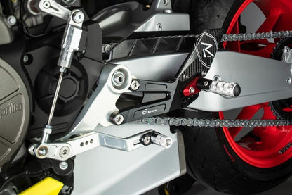 Verstelbare remschakelset R (Special Edition) met opklapbare voetsteunen Aprilia RS 660 2025+
