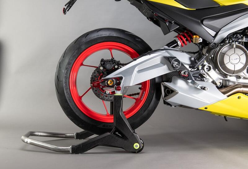 Verstelbare remschakelset met vaste voetsteunen Aprilia RS 660 2025+