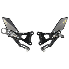 Einstellbarer Bremsschalter mit festen Fußstützen und Standardschalter Muster BMW S1000RR HP4 2009-2014