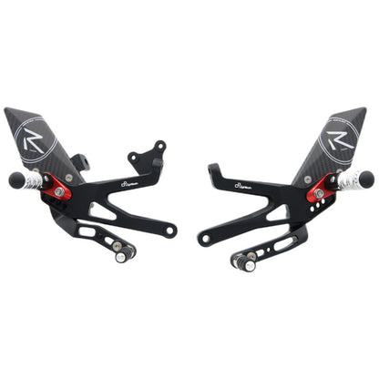 Adjustable brake link set R (Special Edition) with folding footrests Ducati Streetfighter V4 S 2020+