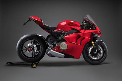 Adjustable brake link set R (Special Edition) with folding footrests and carbon heel protectors Ducati Panigale V4 Special (2018-2020)