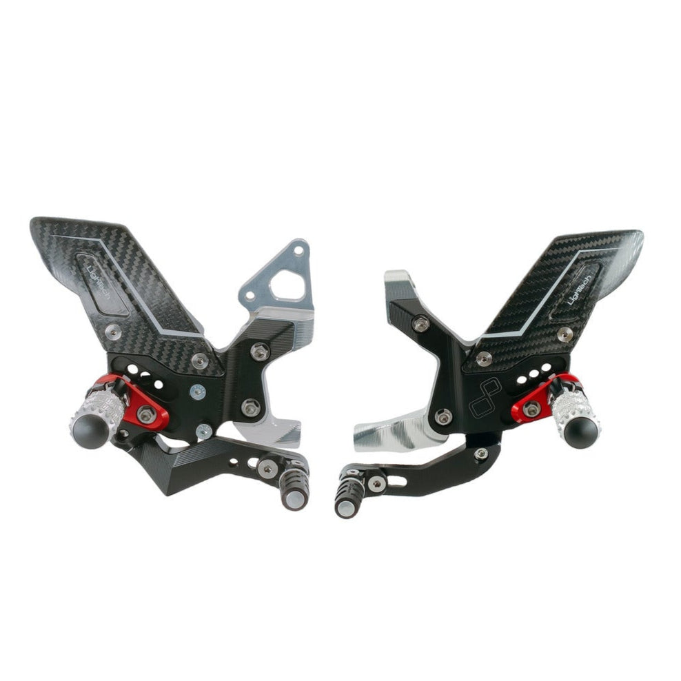 Verstelbare remschakelset R (Special Edition) met opklapbare voetsteunen Ducati Panigale 1199S Tricolore (2012-2015)