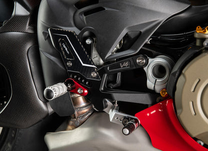 Verstelbare remschakelset R (Special Edition) met opklapbare voetsteunen Ducati Panigale V4 Tricolore (2025+)