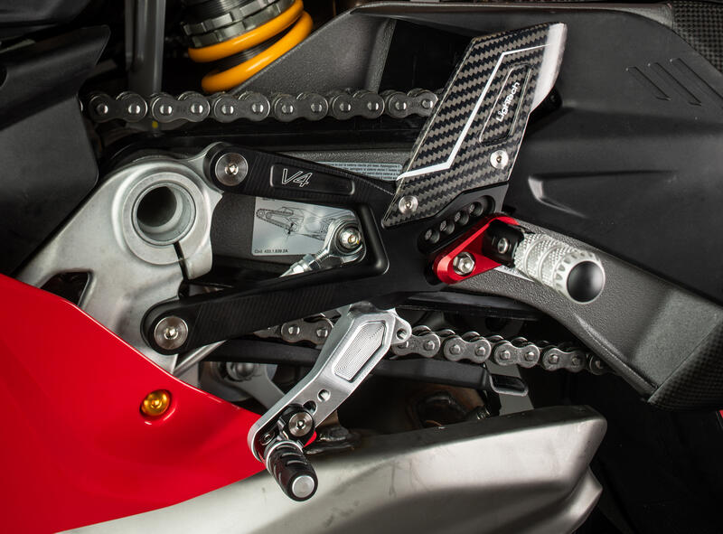 Adjustable brake switch set R (Special Edition) with folding footrests Ducati Panigale V4 S 2025+